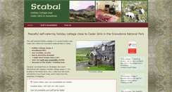 Desktop Screenshot of cottage-cader-idris.co.uk